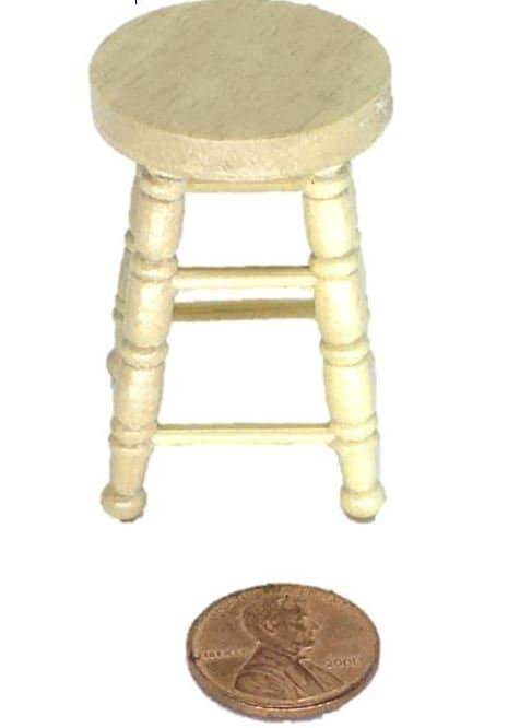 Dollhouse Wooden Stool