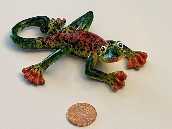 Fairy Garden Miniature Gecko Figurine 4