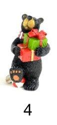 Choice of Holiday Black Bear Figurine