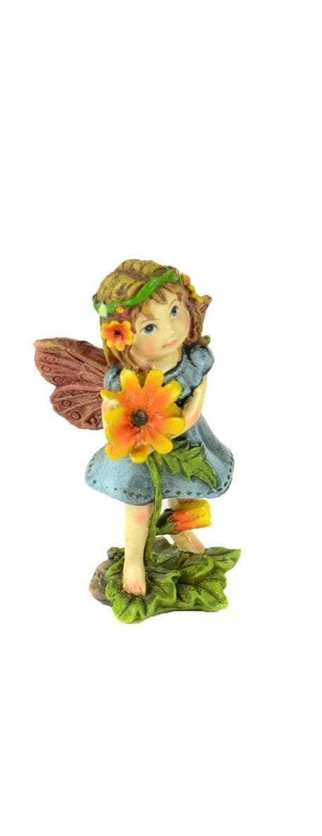 Standing Fairy in Blue Dress