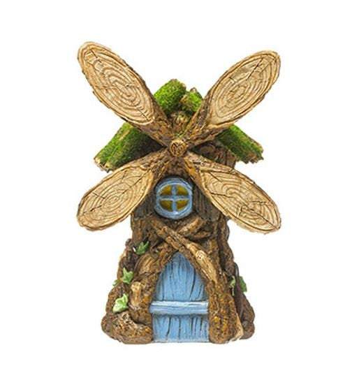 Windmill Tree Fairy Garden House