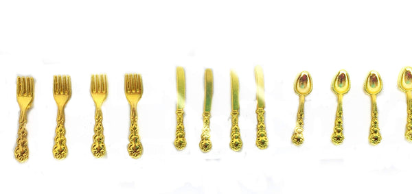 Choice of Dollhouse Miniature Silverware Set