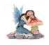Sleeping Blue Glitter Fairy