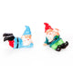 Pair of Fairy Garden Relaxing Gnomes