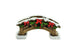 Miniature Snow Covered Resin Christmas Bridge