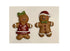 Micro Mini Pair of Gingerbread Kids