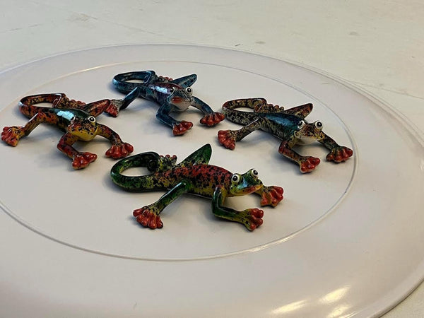 Fairy Garden Miniature Gecko Figurine 4