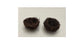 Pair of Miniature Fairy Garden Brown Nests, 2"