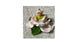 Miniature Baby Fairy  in a Magnolia Flower, Fairy Garden, Baby Shower Cake Topper