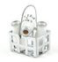 Dollhouse Miniature Milk Jugs in a Crate