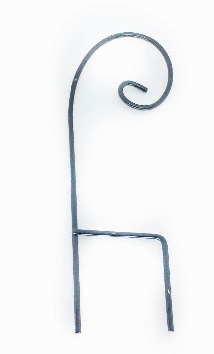 9" Shepherds Hook Plant Holder