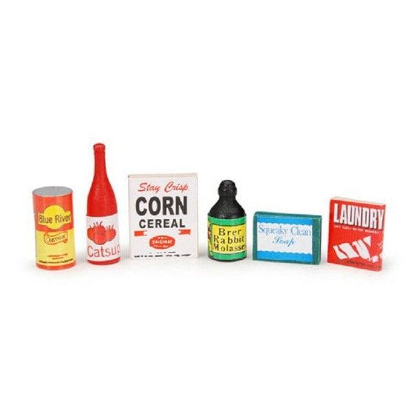 Dollhouse Miniature  Grocery Set