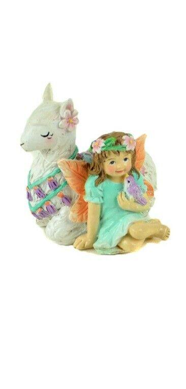 Llama with Sitting Fairy