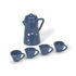 Dollhouse Miniature Coffee Pot with Cups