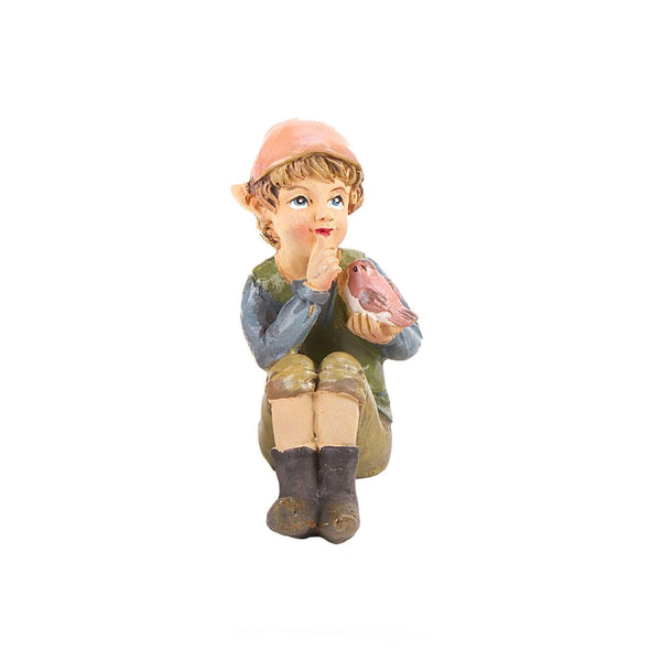 Pixie Boy with Bird