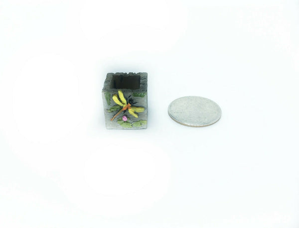 Miniature  Resin Planter Box Pair