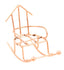 Copper Wire Rocking Chair