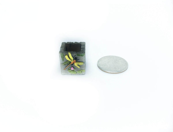Miniature  Resin Planter Box Pair