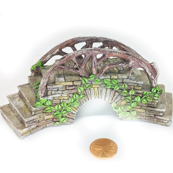 Enchanted Bridge with Stairway