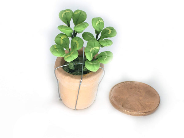 Dollhouse Miniature Artificial Clover Plant