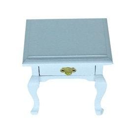 Dollhouse White Queen Ann Table