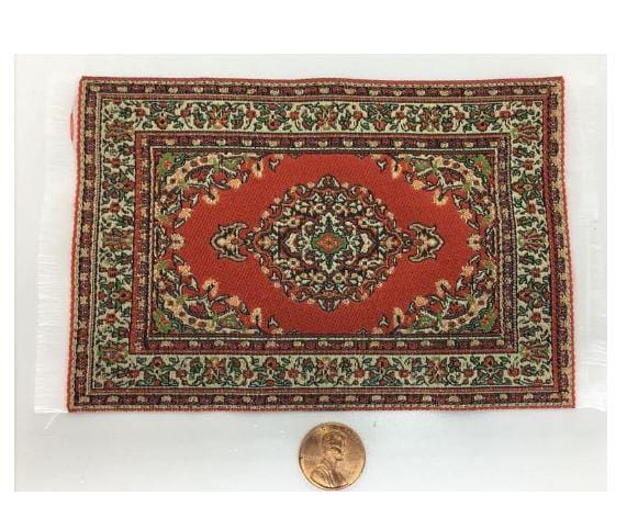 Red Dollhouse Oriental Rug