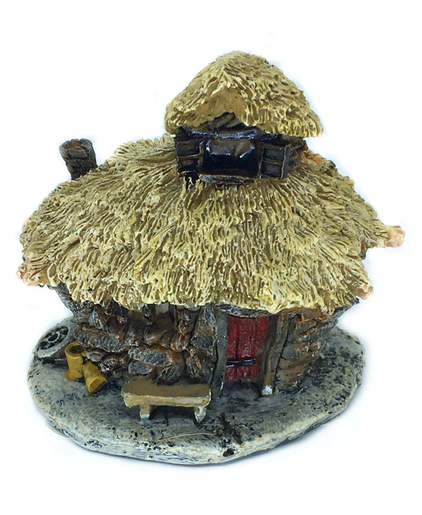Micro Mini 2" Thatched Roof House