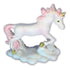 White Unicorn with Pink or Purple Mane, Miniature Fairy Tale Unicorn, Mythical Animal, Enchanted Garden, Unicorn Cake Topper