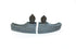 Micro Mini Acorn Topped Gate, Gray Stone Wall  Garden Entry, Terrarium Gate