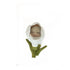 White Flower Bud Baby, Baby Shower Cake Topper