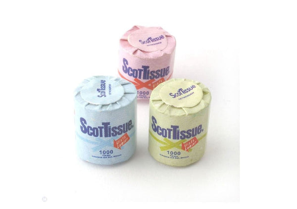 Miniature Toilet Paper Rolls, Dollhouse Bathroom Supply