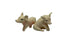 Miniature Pink Pigs, Farm Fairy Garden Pigs, Farm Animal Cake Topper